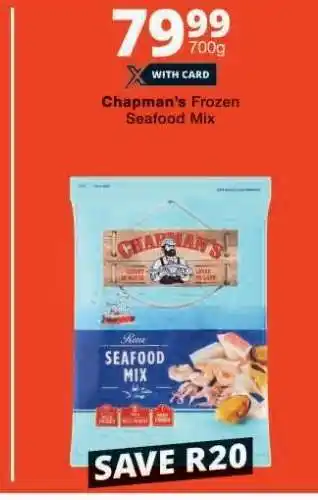 Checkers Chapman's Frozen Seafood Mix offer
