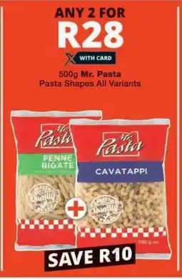 Checkers Mr. Pasta offer