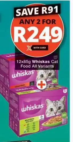 Checkers Whiskas Cat Food offer