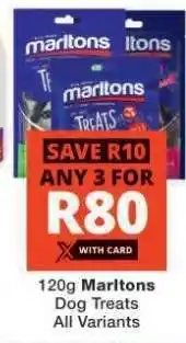 Checkers Marltons Dog Treats offer