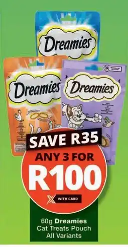 Checkers Dreamies Cat Treats offer