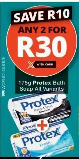 Checkers Protex Bath Soap offer