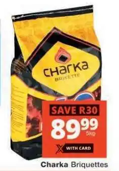 Checkers Charka Briquettes offer