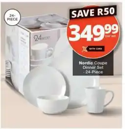 Checkers Nordic Coupe Dinner Set offer