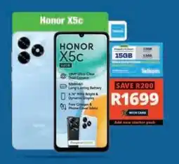 Checkers Honor X5C offer
