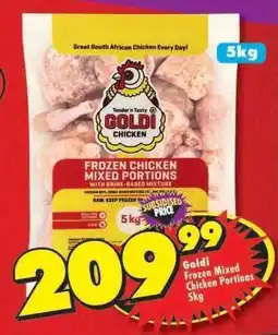 Shoprite GOLDI FROZEN MIXED CHICKEN PORTIONS 5kg offer