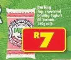 Shoprite Darling Yogi Sweetened Drinking Yoghurt offer