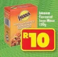 Shoprite Imana Flavored Soya Mince 100g offer
