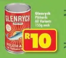 Shoprite GLENRYCK PILCHARDS offer