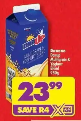 Shoprite DANONE DANUP MULTIGRAIN & YOGHURT BLEND 950g offer