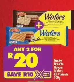 Shoprite Tasty Treats Flavour Wafers offer