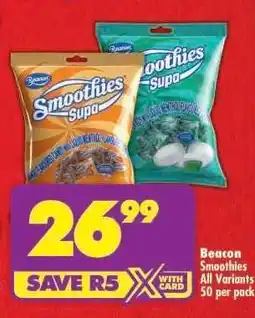 Shoprite Beacon Smoothies offer