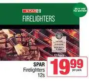 Spar Spar Firelighters-12s Per Pack offer