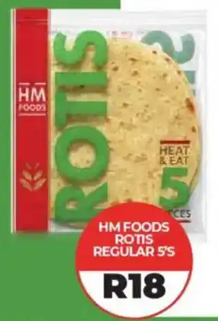 1UP Hm foods rotis regular offer