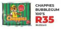 1UP Chappies Bubblegum offer