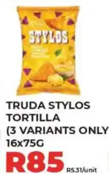 1UP Truda stylos tortilla offer