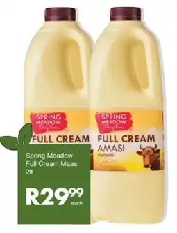 Save Spring Meadow Full Cream Maas offer
