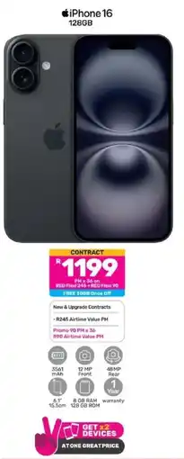 Game iPhone 16 128GB offer
