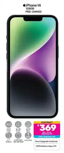 Game iPhone 14 128GB Pre-owned offer
