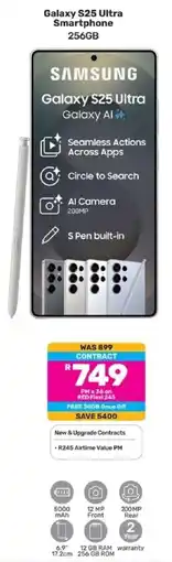 Game Samsung Galaxy S25 Ultra Smartphone 256GB offer