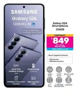 Game Samsung Galaxy S26 Smartphone 256GB offer