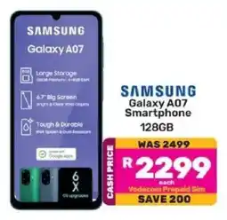 Game Samsung Galaxy A07 Smartphone 128GB offer