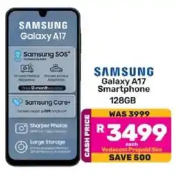 Game Samsung Galaxy A17 Smartphone 128GB offer