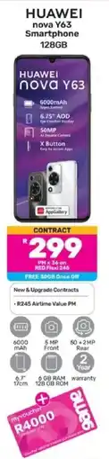 Game Huawei Nova Y63 Smartphone 128GB offer