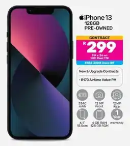 Game iPhone 13 128GB Pre-owned offer