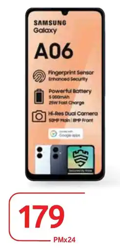 Makro Samsung Galaxy A06 offer