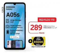Makro Samsung Galaxy A05s offer
