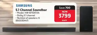 Makro Samsung 5.1 Channel Soundbar offer