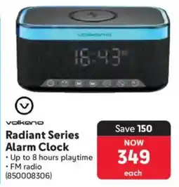Makro Volkano Radiant Series Alarm Clock offer