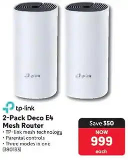 Makro Tp-link Deco E4 Mesh Router offer
