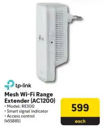 Makro Tp-link Mesh Wi-Fi Range Extender offer