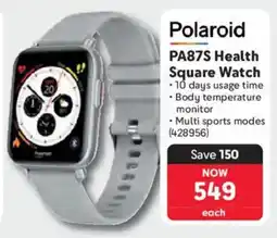 Makro Polaroid PA87S Health Square Watch offer