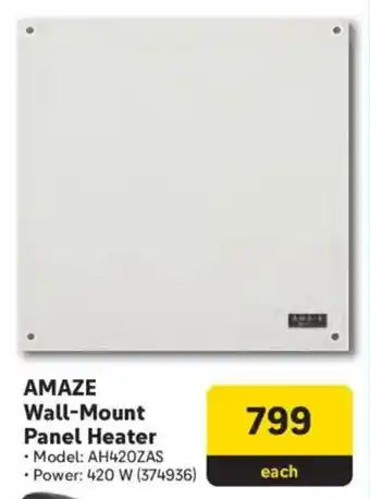 Makro Amaze Wall-Mount Panel Heater offer
