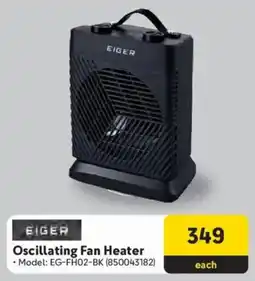 Makro Eiger Oscillating Fan Heater offer