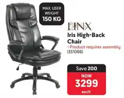 Makro Linx Iris High-Back Chair offer