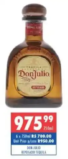 Ultra Liquors Don julio reposado tequila offer