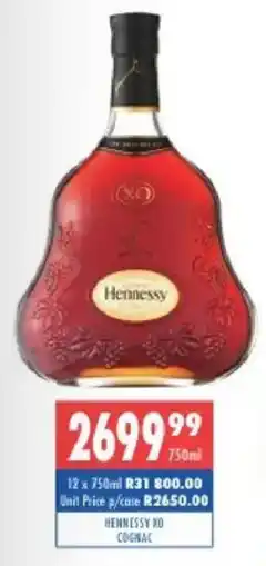 Ultra Liquors Hennessy xo cognac offer