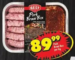 Shoprite Pork Braai Box offer