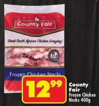 Shoprite County Fair Frozen Chicken Necks offer