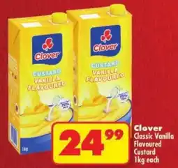 Shoprite Clover Classic Vanilla Flavoured Custard offer