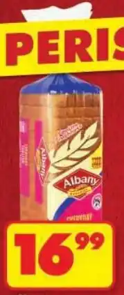 Shoprite Albany Everyday Thick Sliced White Bread offer