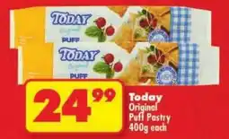 Shoprite Today Original Puff Pastry offer