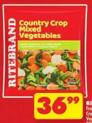 Shoprite Ritebrand Frozen Country Crop Mixed Vegetables offer