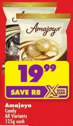 Shoprite Amajoya Candy All Variants offer