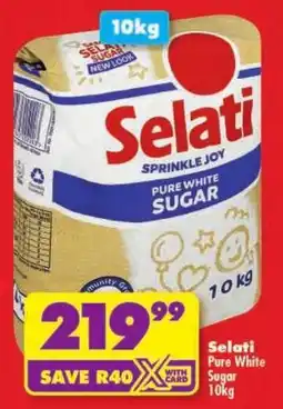 Shoprite Selati Pure White Sugar offer