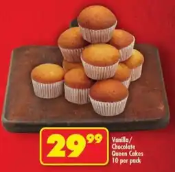 Shoprite Vanilla/ Chocolate Queen Cakes offer